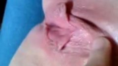 Dude Fingers Pussy Closeup