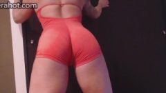Ass Close Up – Spandex, Mini Skirt, Fingering, Huge Clit And Ass