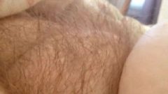 He Enjoys Teasing Her Pubic Hair – Closeup HD