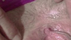 Pink Wet Pussy Close Up