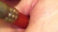 Close Up Female Masturbation And Blow Job ((feeling Sweet Self Conscious))