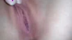 I Showed My Innocent Pink And Wet Pussy Closeup On My Webcam