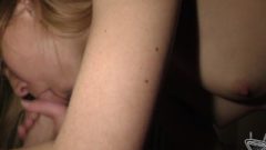 19yo Petite And Thin Sarah Doing First Ever blow-job On Camera Nailing Steamy