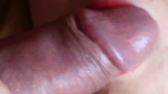 Close Up Dick Blowing