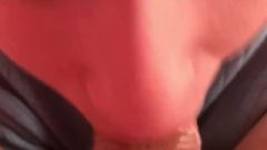 Step Daughter Blows A Cock And Swallow The Warm Jizz