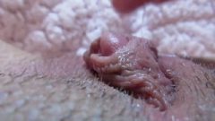 Close Up On My Wet Massive Clitoris Twat