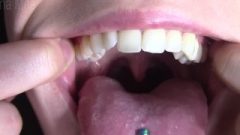 Close Up Of Tongue And Uvula Mouth Kink