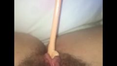 Young Slut Find Out What Her Twat Can Do(close Up)