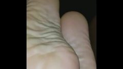 Close Up My Soles Being Tickled