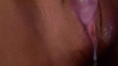 Close Up Of Wet Beautiful Fanny Dripping Jizz
