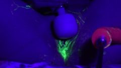 Blacklight Paint Orgasm Contractions Close Up Pov Orgasm Tight Butt High Definition