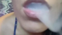Smoking Up Close, Beautiful Mouth