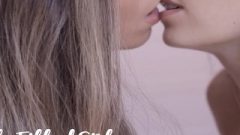 Close Up Lezbo Kissing, Nipple Sucking, Fingering & Twat Licking