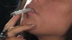 Danielle Sheehan All Whites Smoking Closeup Cumpilation