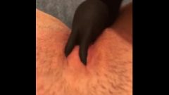 Closeup Of My Cunt Getting Wrecked With A Rabbit Sextoy