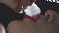 ♥ Marval – Very Erotic Clip With Body Parts Closeup And Ice Cube Playing ♥