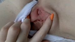 Wet Pussy, Very Juicy, Attractive Young Close Up Masturbation, Amateur, Pov