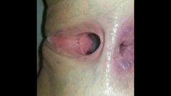 Wife’s Enormous Open Cunt Takes Filled With Sperm