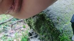 Sweet 18 Year Old Nubile Peeing In The Woods