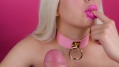 Enormous Fake Lips Blow-Job – Plastic Bimbo Enjoys Her Dsls