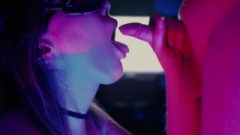 #vday31210 Oral Creampie Valentine’s Day, Blow Job With Synthwave 4k 2160p