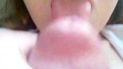 Nubile Eating Dick Great And Plays With Sperm After